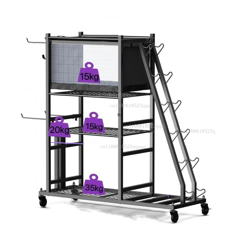 Home Gym Yoga Storage - Soporte de Almacenamiento para Gimnasio en