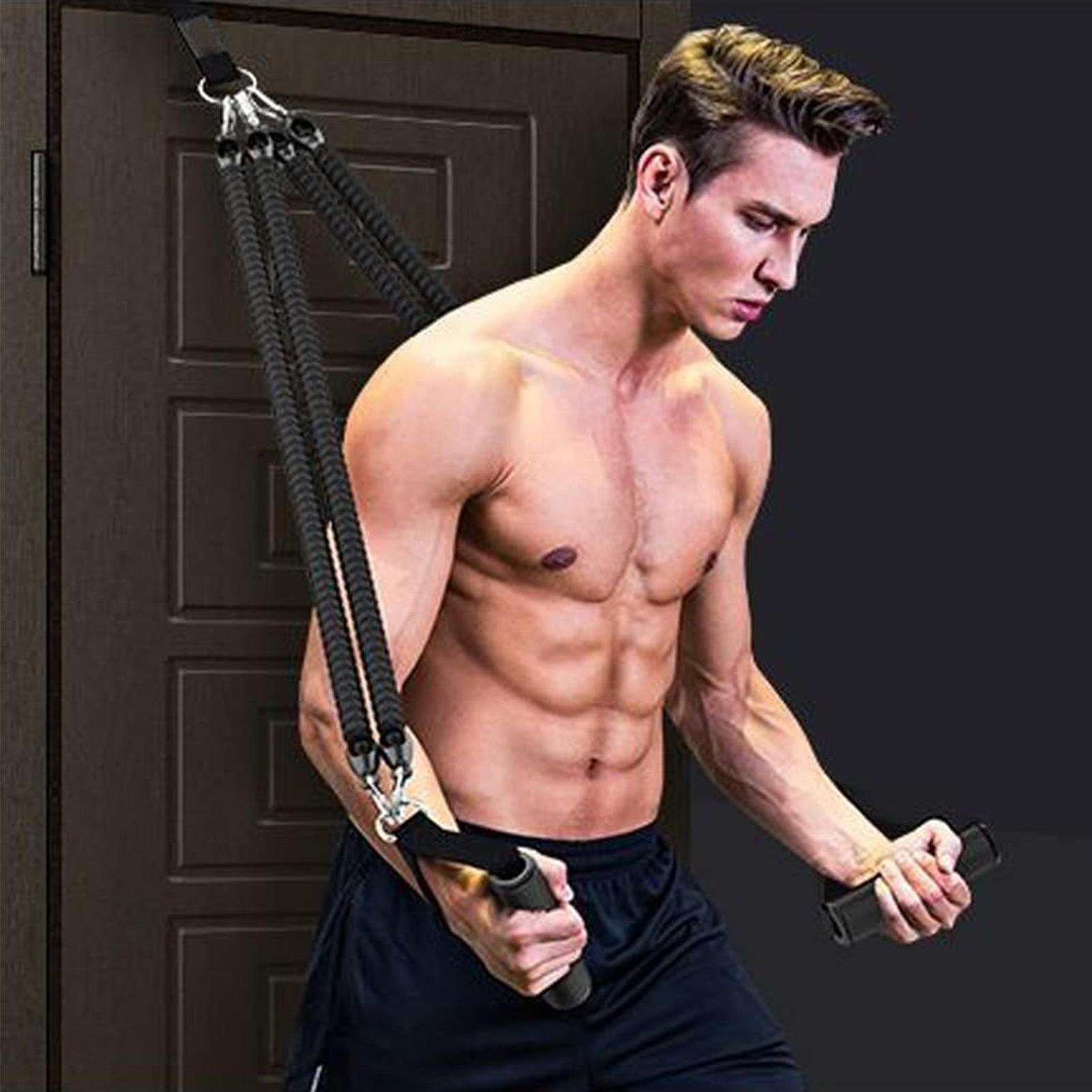 Home Gym Youtube - Banda de Resistencia con Pedal, 4