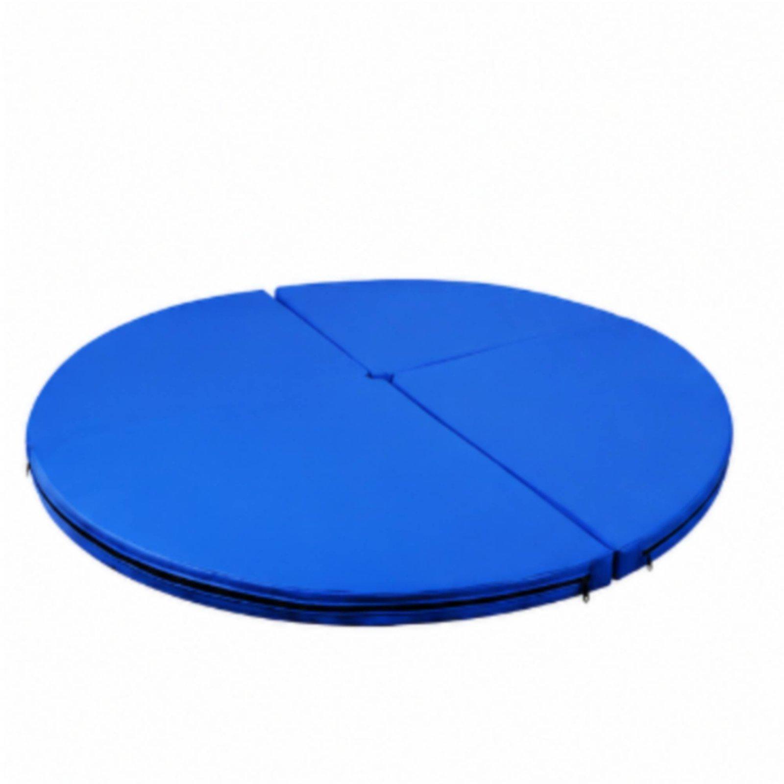 Gymnastics Mat Thick - Colchoneta Redonda Plegable Gruesa para Práctica