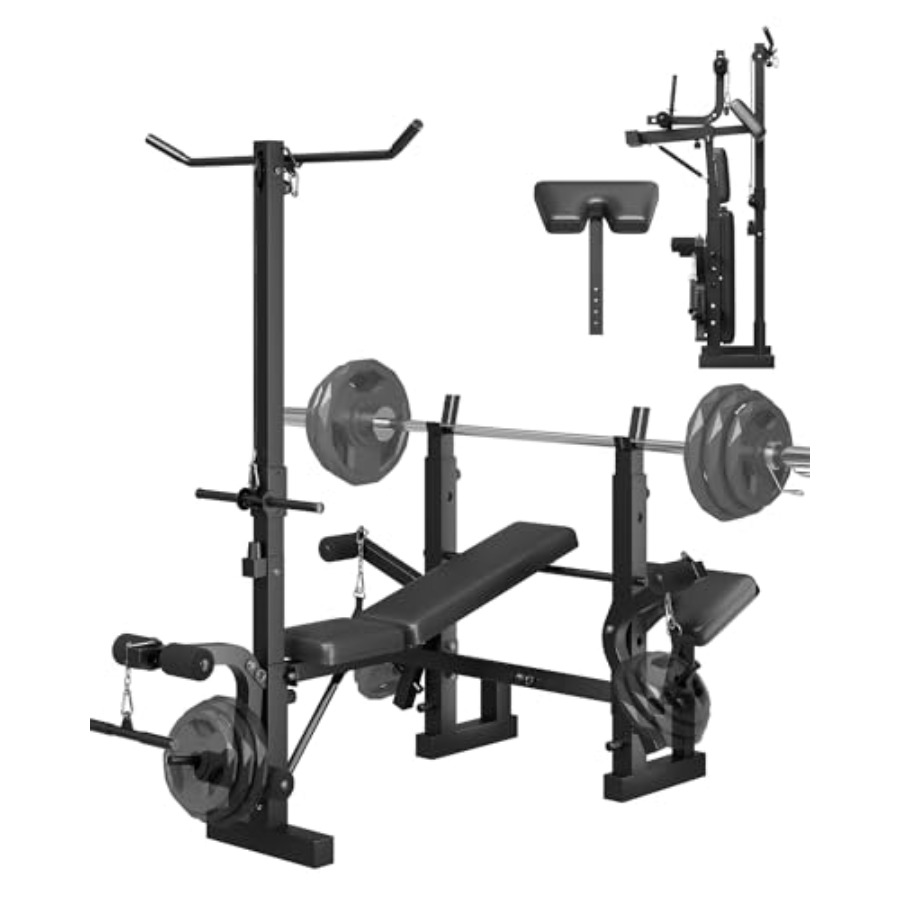 Home Gym Lat Pulldown - Banco de Pesas Plegable 8 en