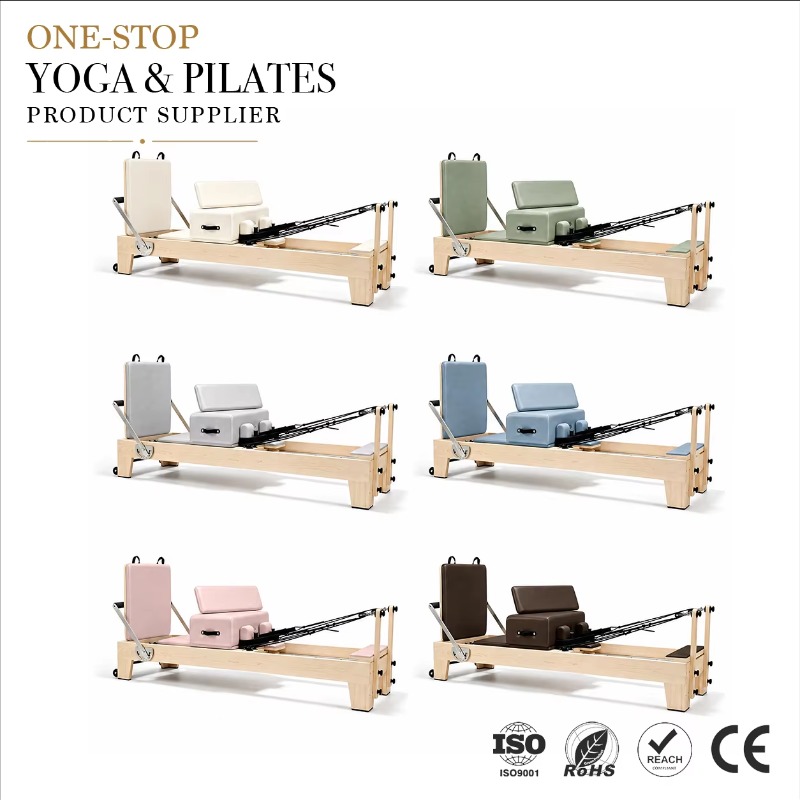 Home Gym Studio - Máquina de Pilates Reformer de madera