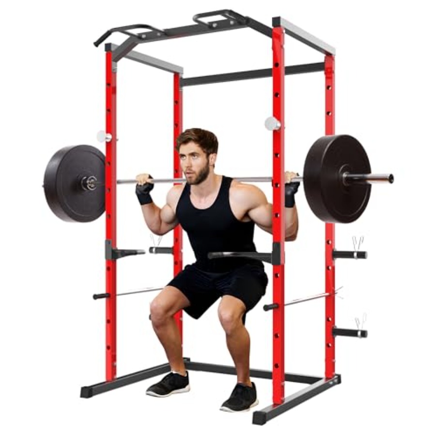Squat Rack Power - Jaula de potencia de alta resistencia