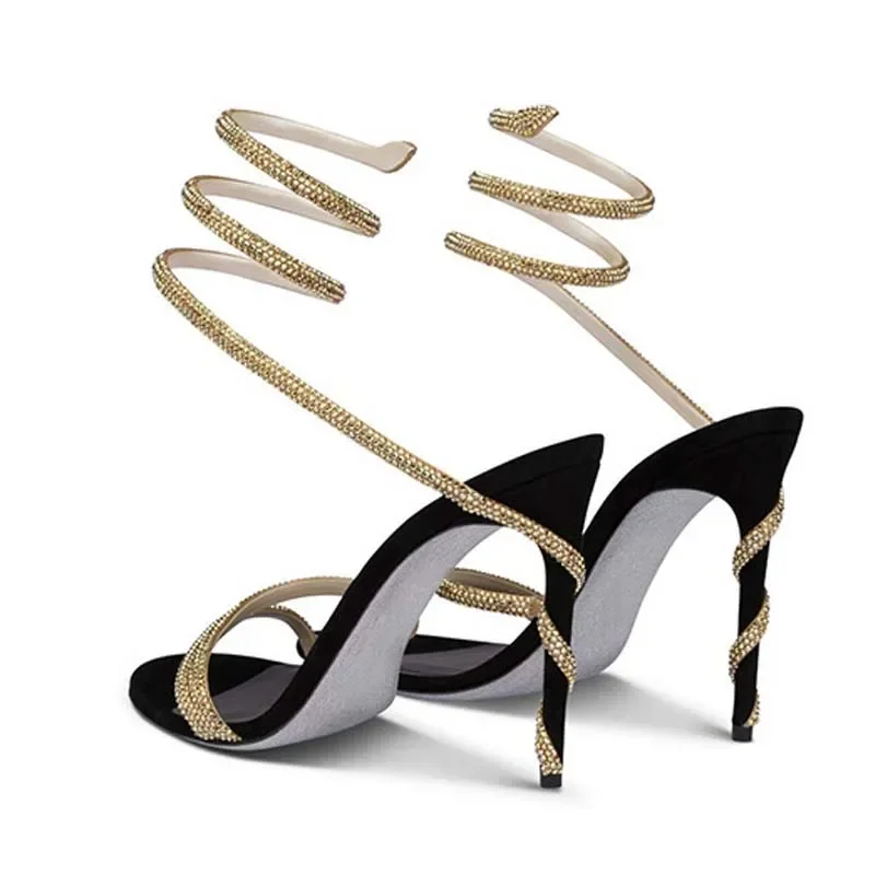 Ankle Strap Attachment - Eilyken, sandalias de tacón alto de