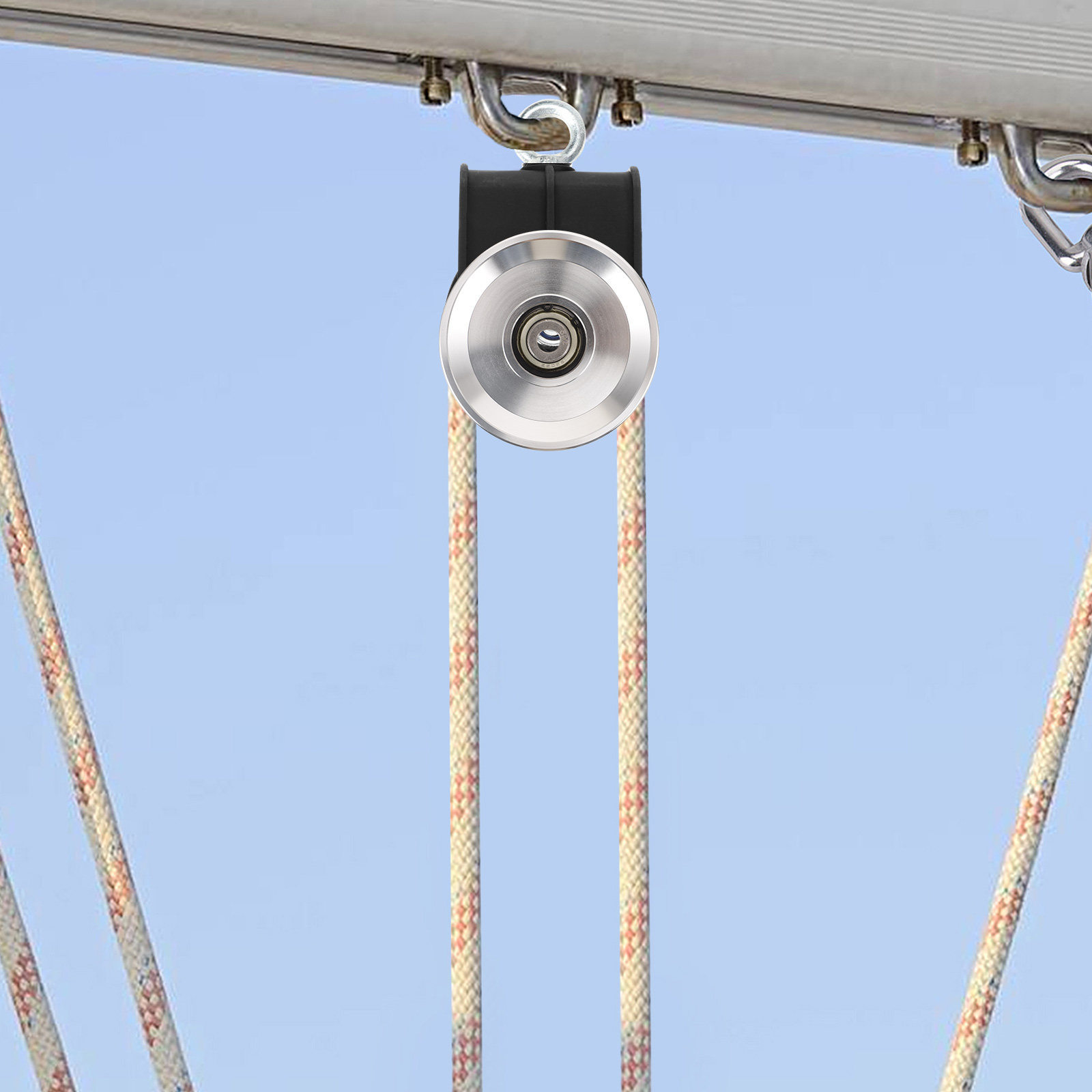 Home Gym Diy Pulley System - Rueda de polea universal de aleación