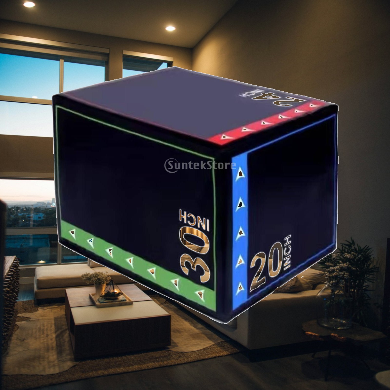 Home Gym Studio - Caja de Salto Pliométrica de Espuma