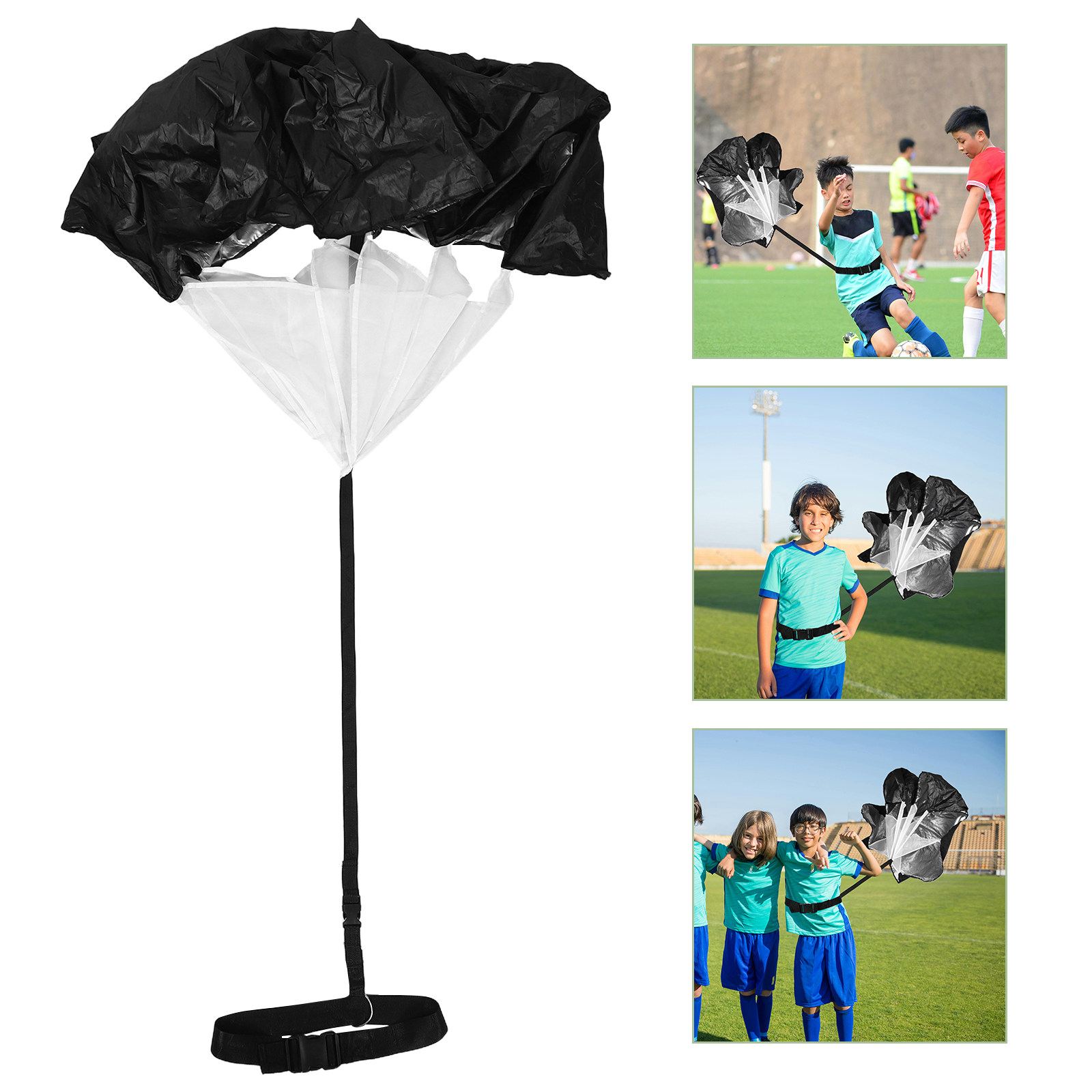 Speed Parachute Sprint - Paracaídas de Resistencia con Cinturón Independiente