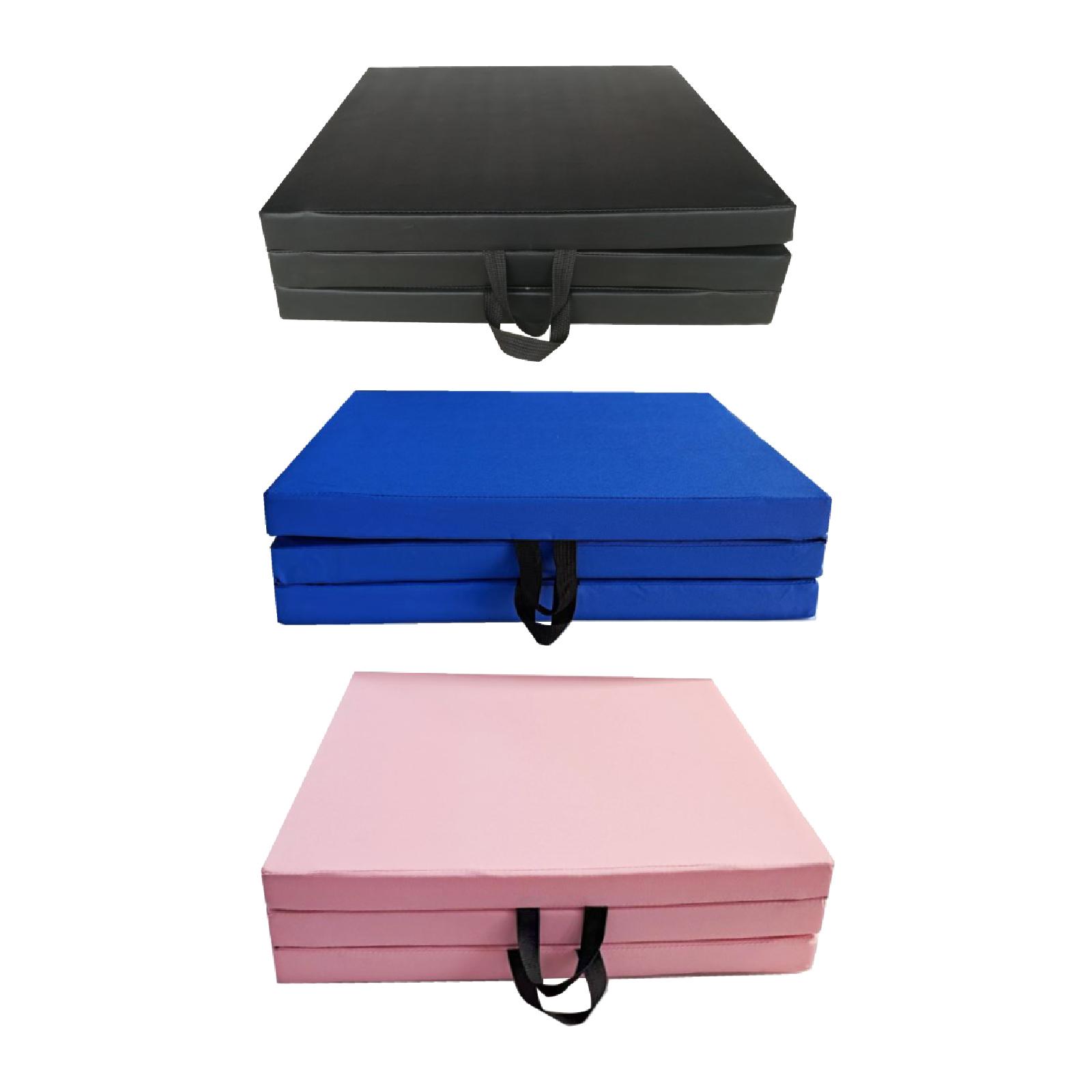 Gymnastics Mat Thick - Estera de fitness, almohadilla elástica plegable