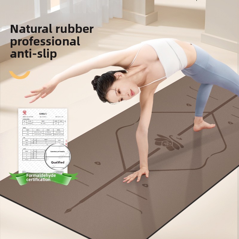 Gymnastics Mat Thick - Alfombrilla de yoga de goma PU