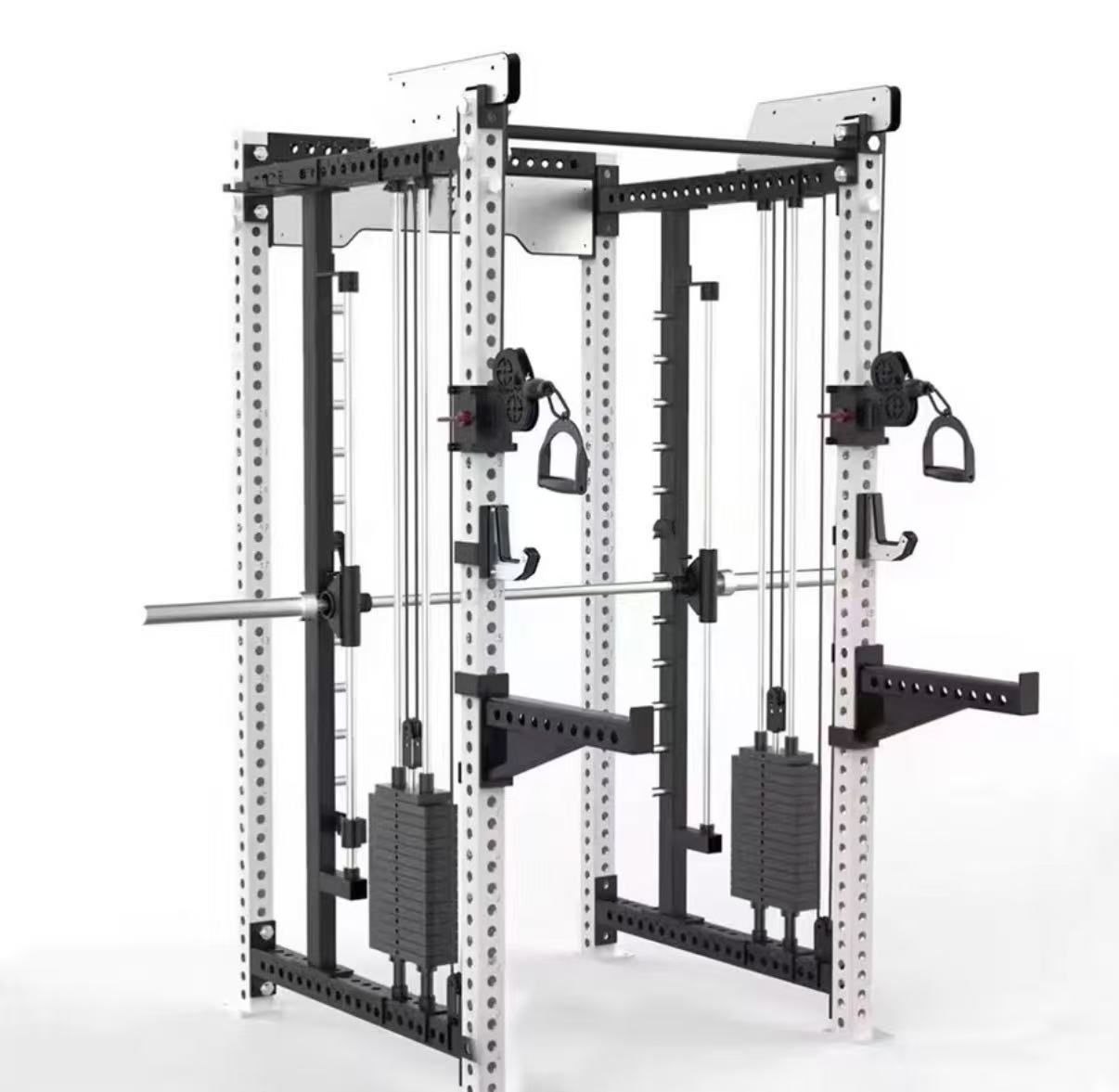 Squat Rack Power - Máquina de Gimnasio Multifuncional Hot Selling: