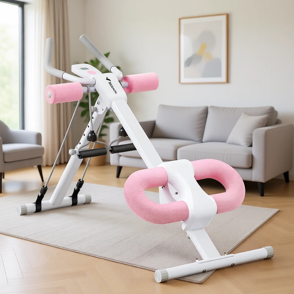 Home Gym Foldable - Máquina de Ejercicios Abdominales Ajustable para