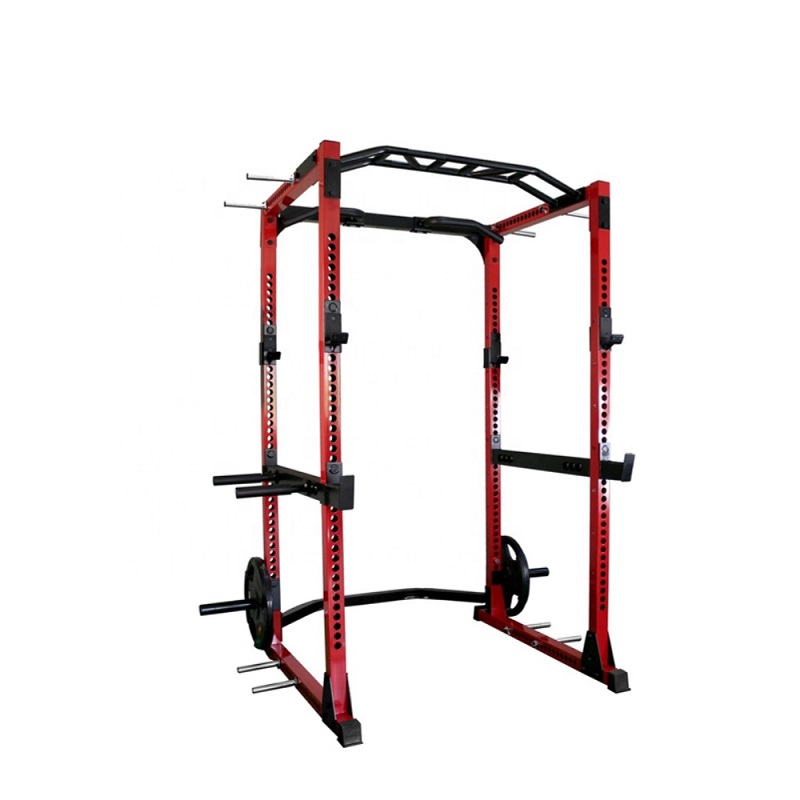 Squat Rack Power - Estante multifuncional directo para sentadillas, jaula