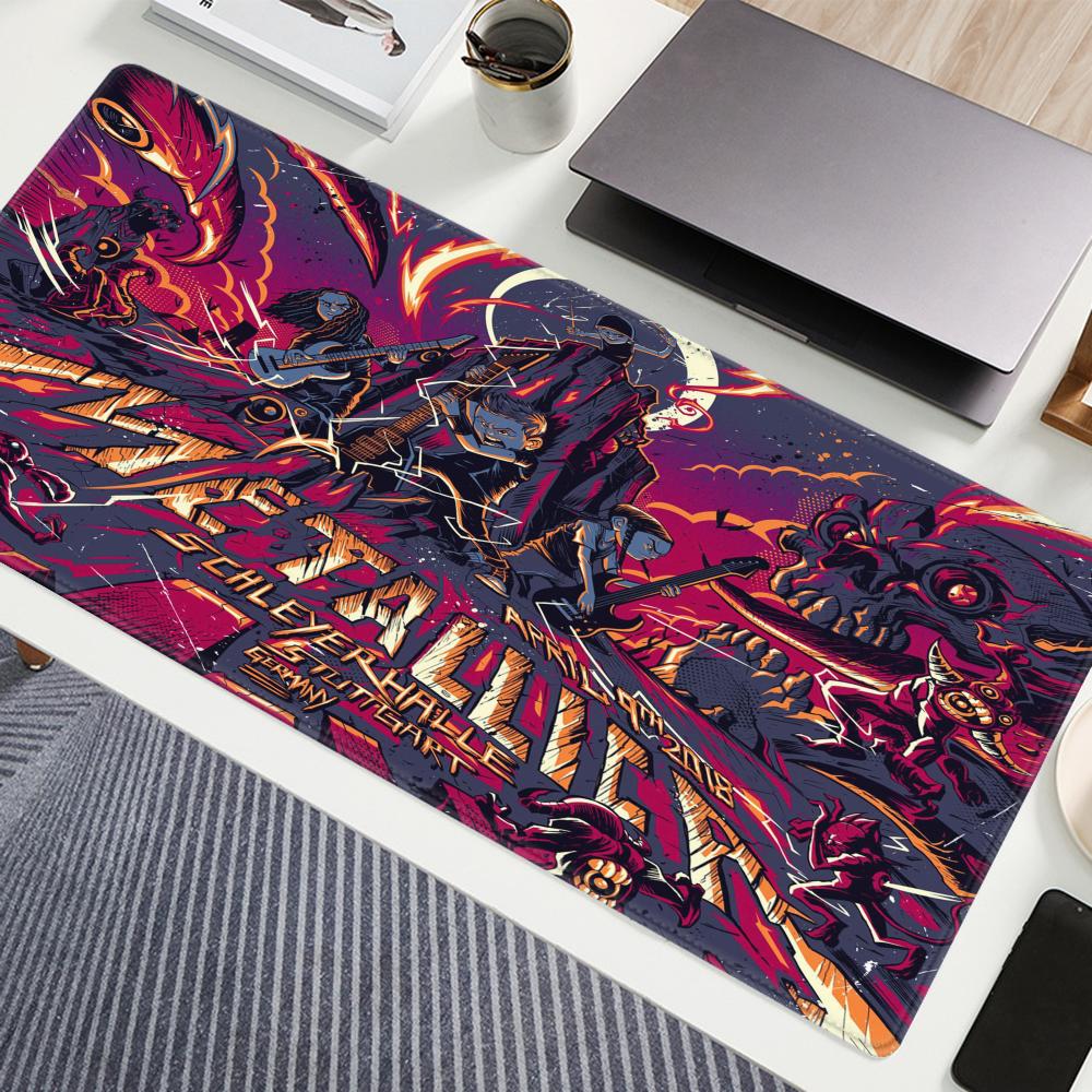 Home Gym Xxl - Alfombrilla de ratón Band M-Metallicaes de