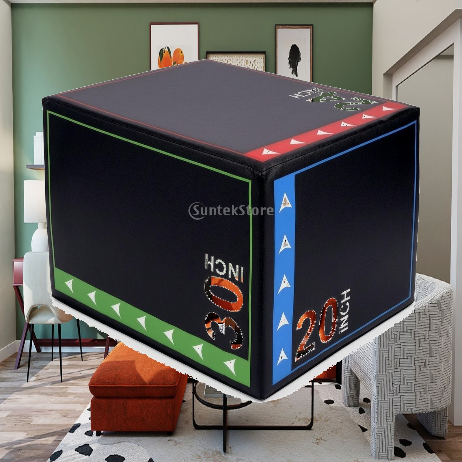 Home Gym Studio - Caja de Salto Pliométrica Suave de