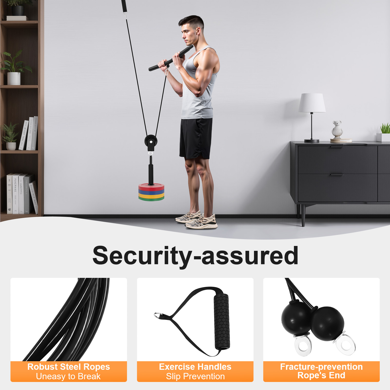 Cable Pulley System - Sistema de Poleas de Cable para