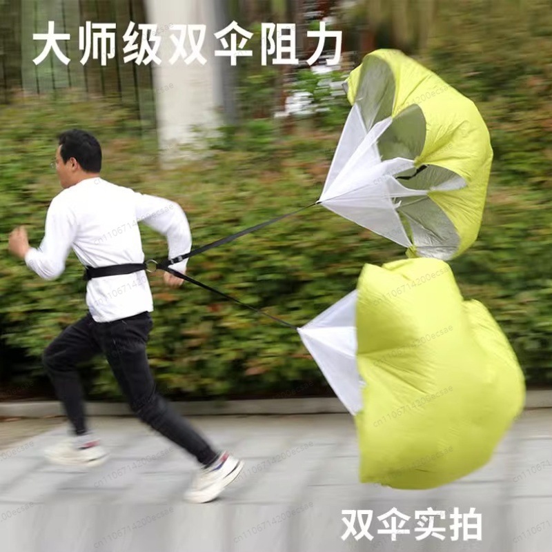Speed Parachute Sprint - Paracaídas de Resistencia Doble para Correr