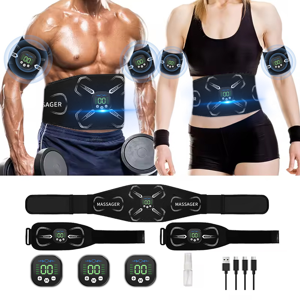 Home Gym Studio - Estimulador Muscular EMS, Entrenador Abdominal, Tonificador