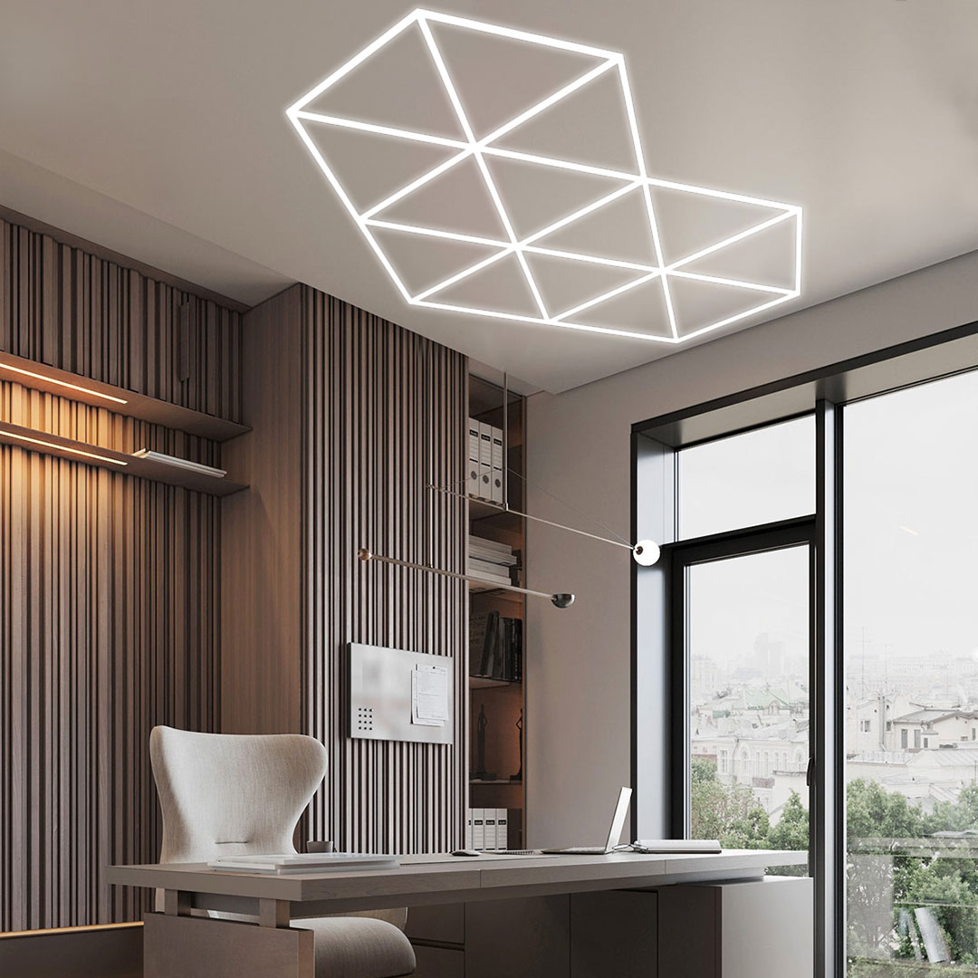 Tubo de Luz LED Hexagonal de 6 - Home Gym Youtube reseña y precio