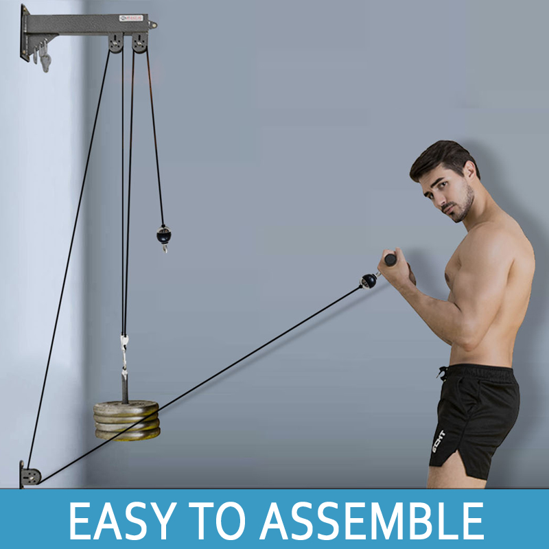 Sistema de polea de gimnasio m - Cable Pulley System reseña y precio