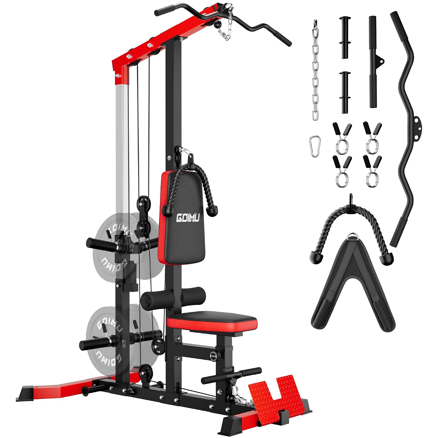 Máquina de Poleas 3 en 1 para  - Home Gym Lat Pulldown reseña y precio