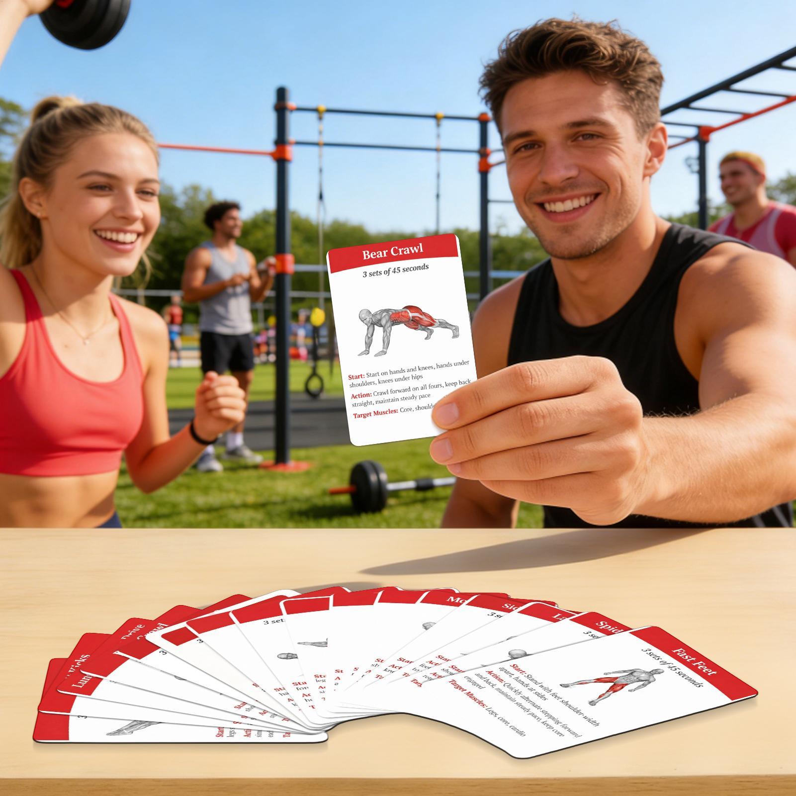 Tarjetas de Ejercicio, Paquete - Home Gym Outfit reseña y precio