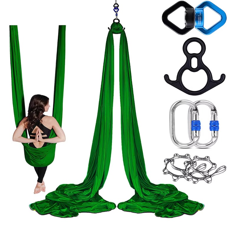 Cómodo Columpio Aéreo Ajustabl - Home Gym Studio reseña y precio