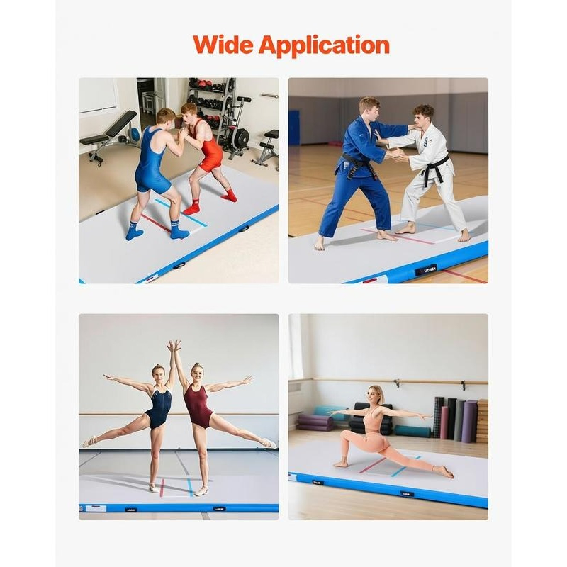 Colchoneta de Lucha Inflable d - Gymnastics Mat Thick reseña y precio