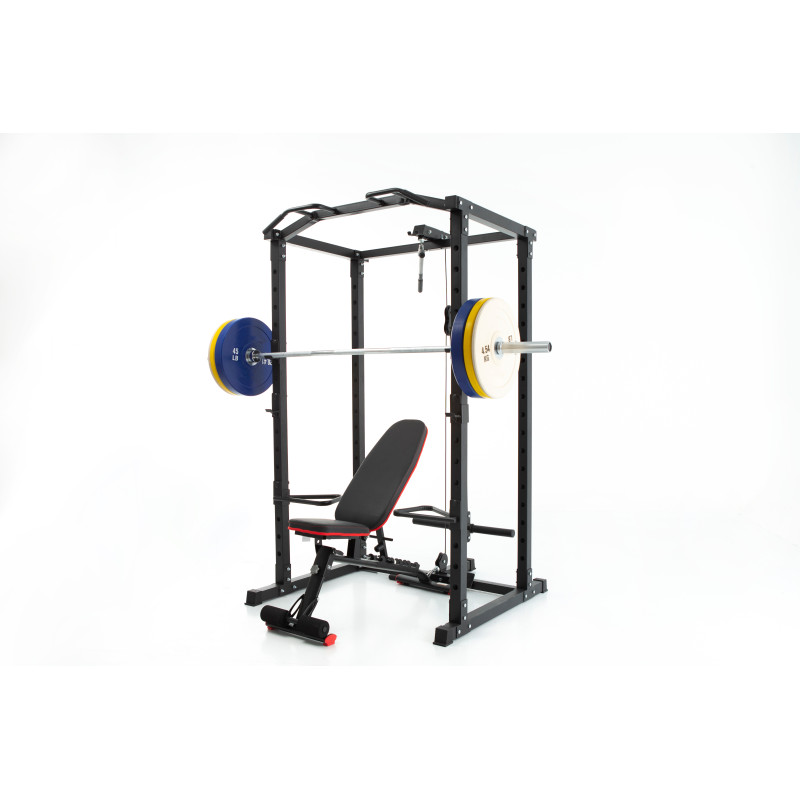 Máquina de Gimnasio Multifunci - Squat Rack Power reseña y precio