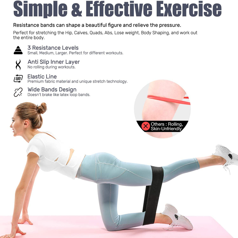 Conjunto de bandas de resisten - Home Gym Outfit reseña y precio
