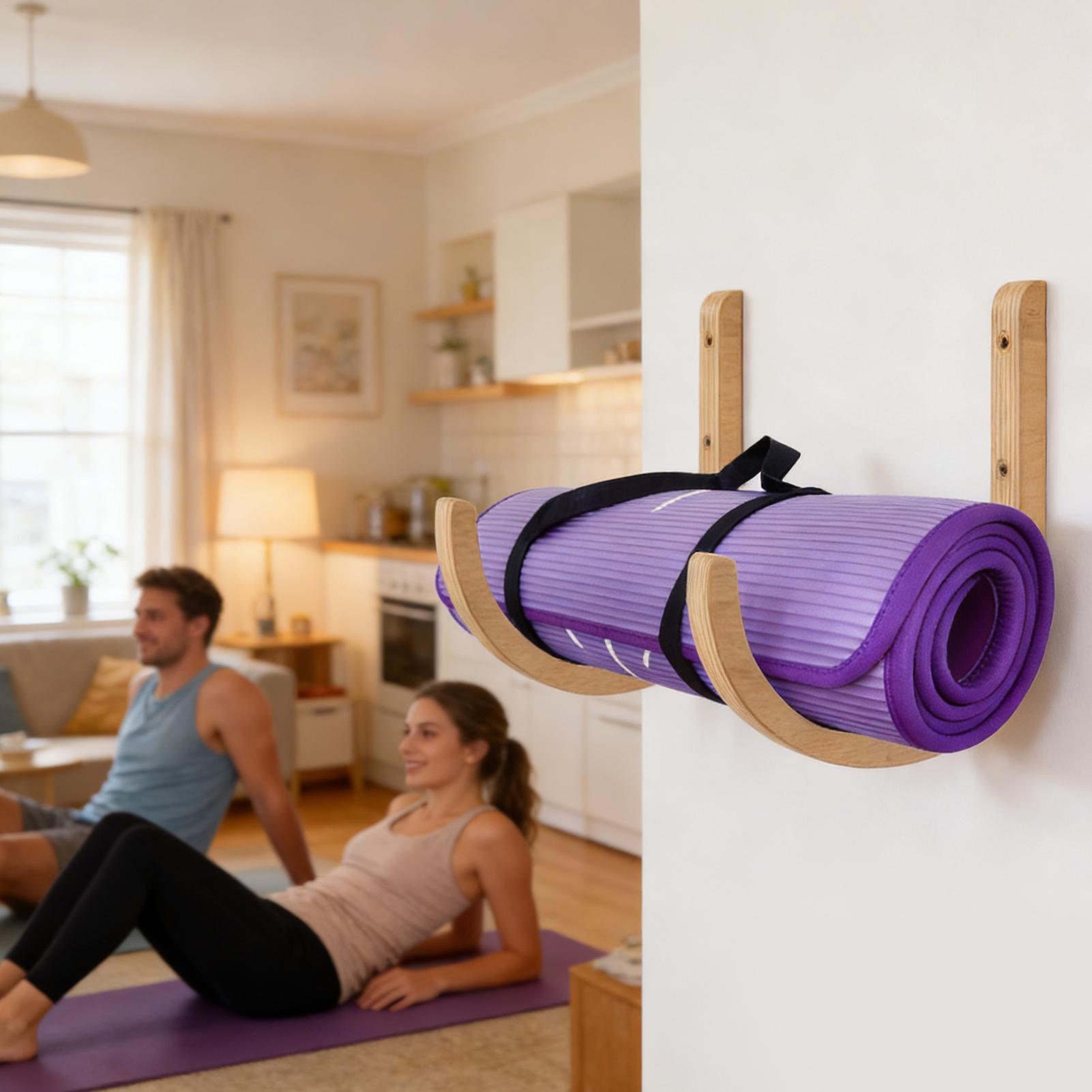 Soporte de Pared para Esterill - Home Gym Yoga Storage reseña y precio