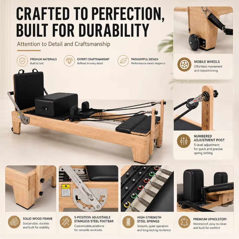 Máquina de Pilates Reformer de - Home Gym Studio reseña y precio