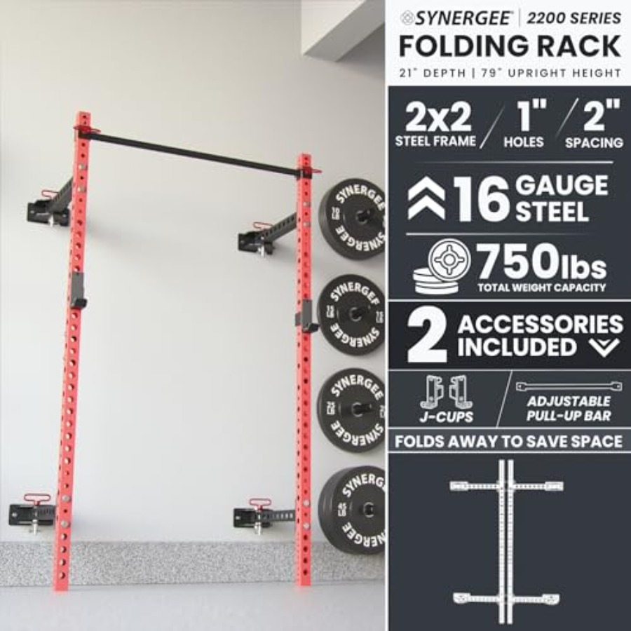Serie 2200: Jaula de potencia  - Squat Rack Power reseña y precio