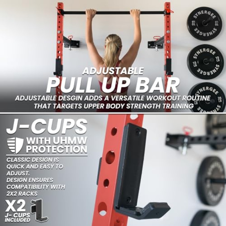 Serie 2200: Jaula de potencia  - Squat Rack Power reseña y precio
