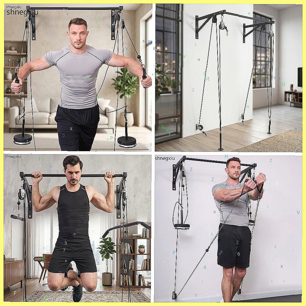 Sistema de Poleas de Fitness D - Home Gym Diy Pulley System reseña y precio