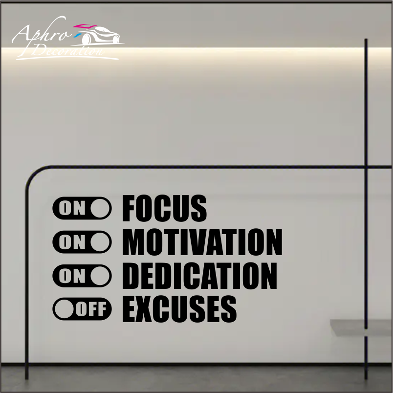 Pegatina de vinilo decorativa  - Home Gym Quotes reseña y precio