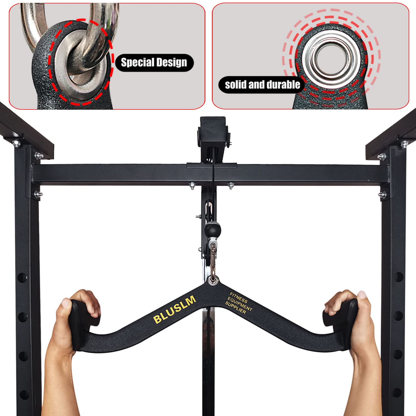 Empuñadura extraíble Lat para  - Home Gym Lat Pulldown reseña y precio