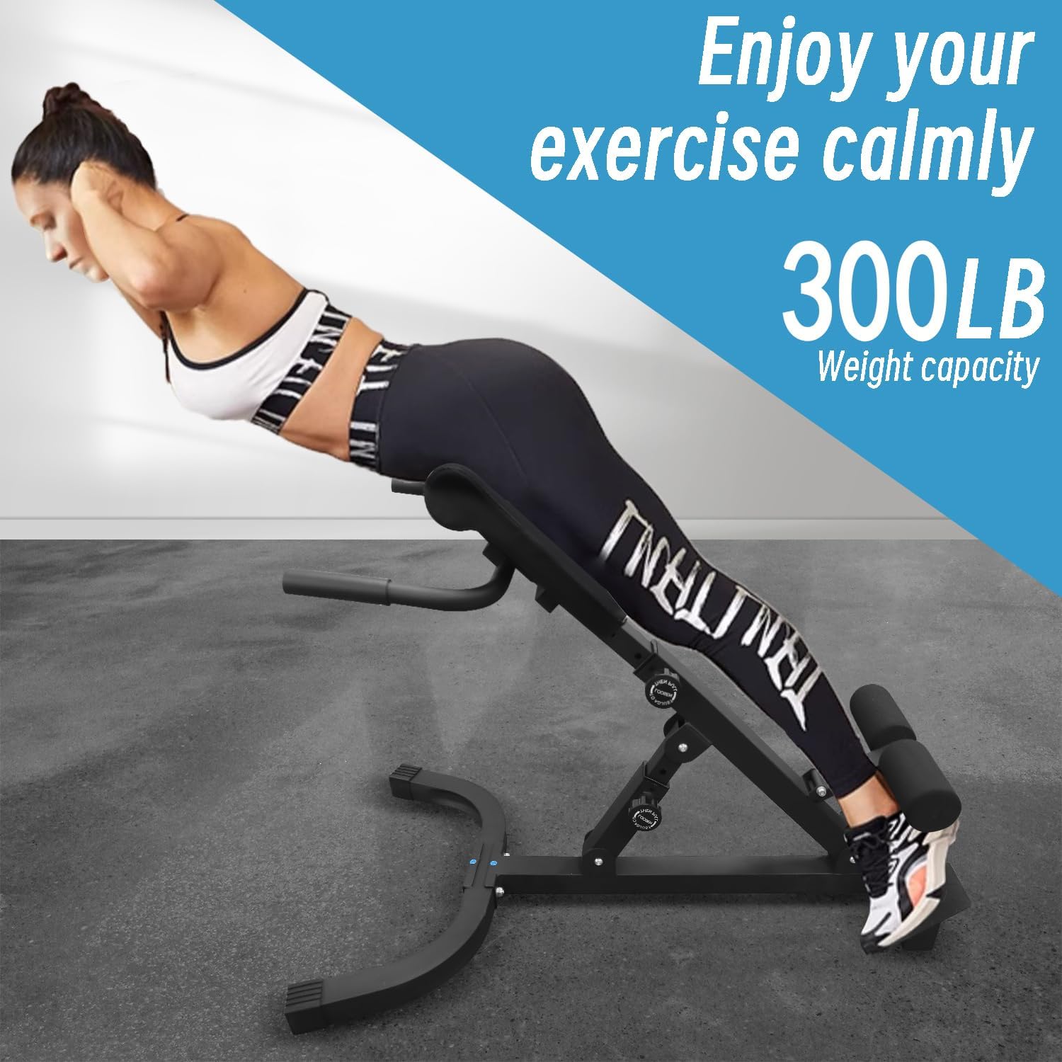 Banco de extensión de espalda  - Home Gym Foldable reseña y precio