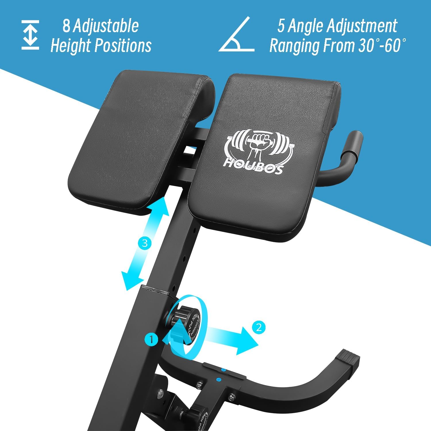 Banco de extensión de espalda  - Home Gym Foldable reseña y precio