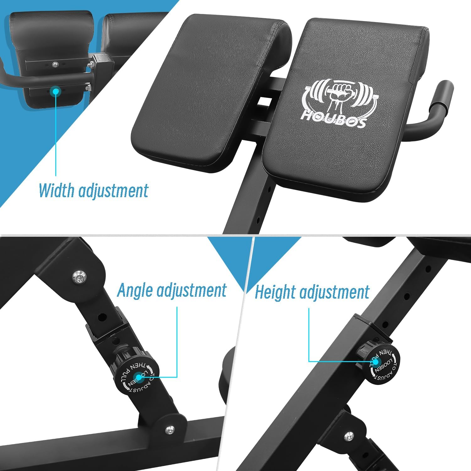 Banco de extensión de espalda  - Home Gym Foldable reseña y precio