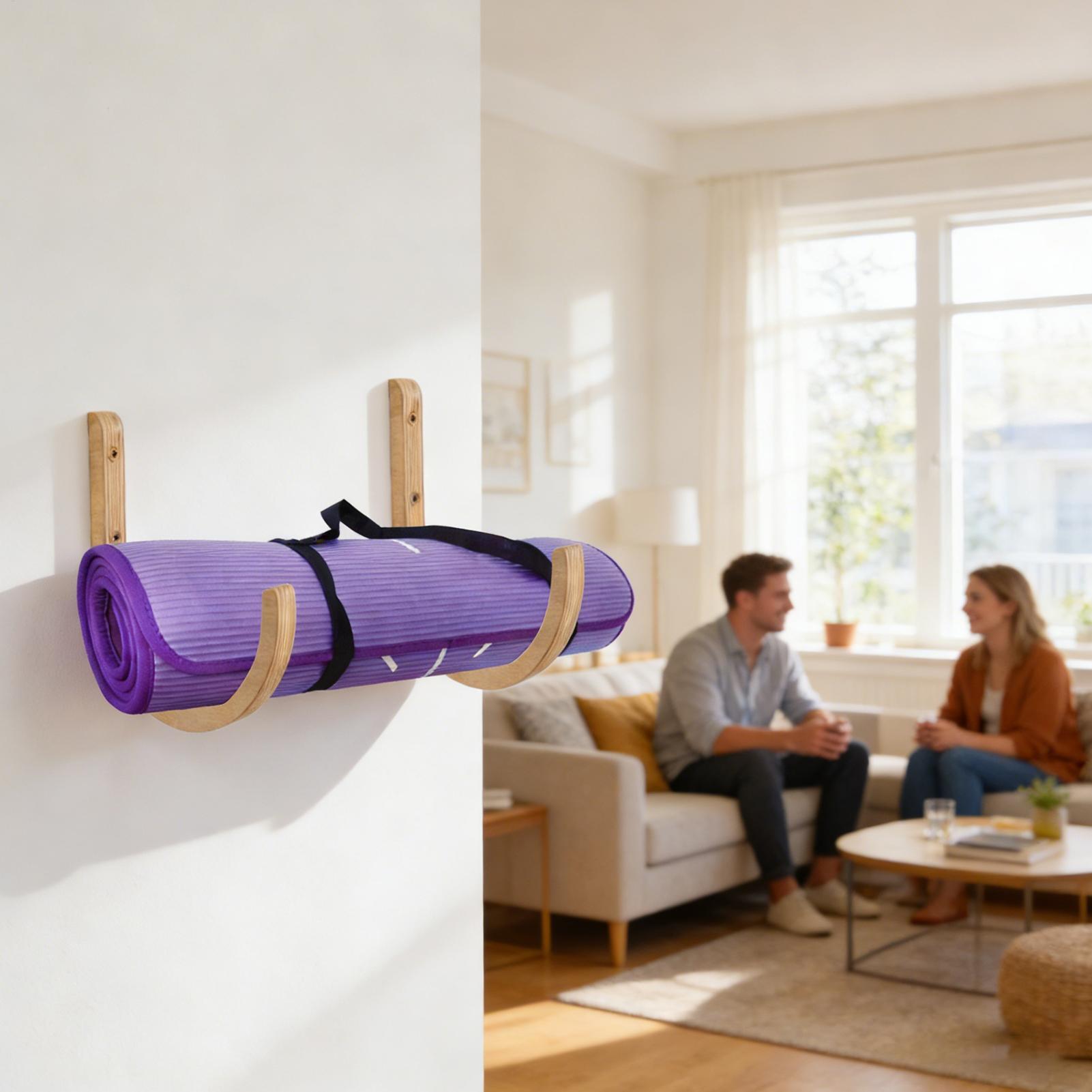 Soporte para Esterilla de Yoga - Home Gym Yoga Storage reseña y precio