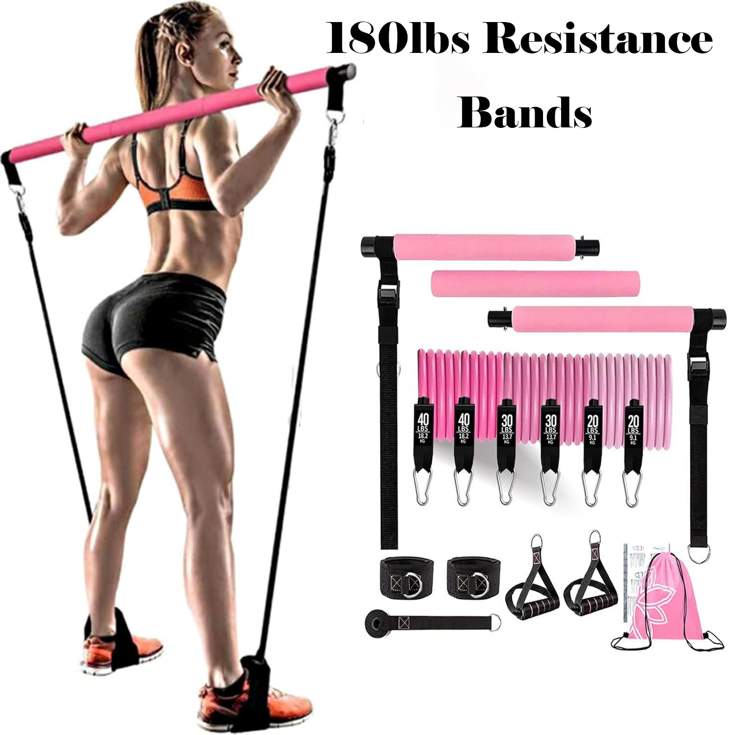 Bandas de Resistencia de 180 l - Home Gym Outfit reseña y precio