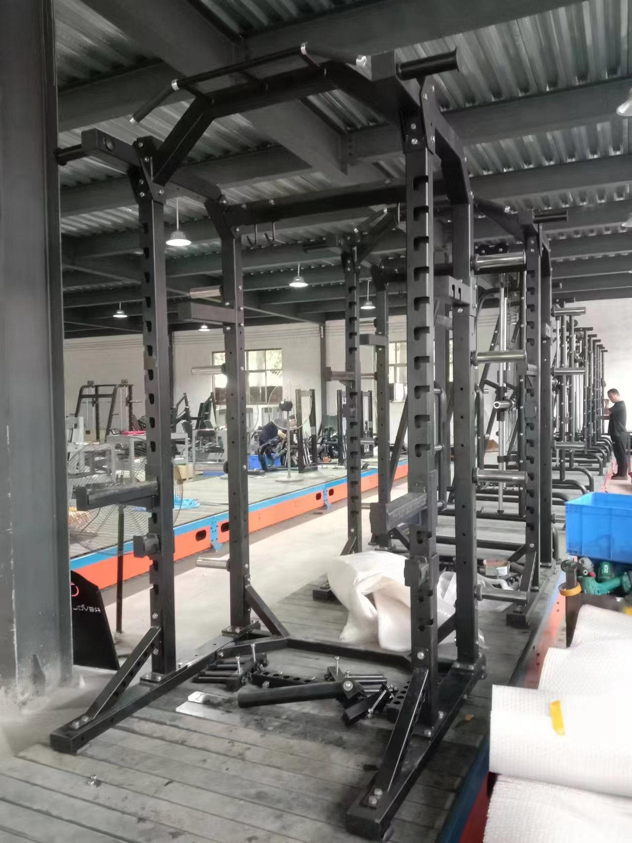 Estante para sentadillas comer - Squat Rack Power reseña y precio