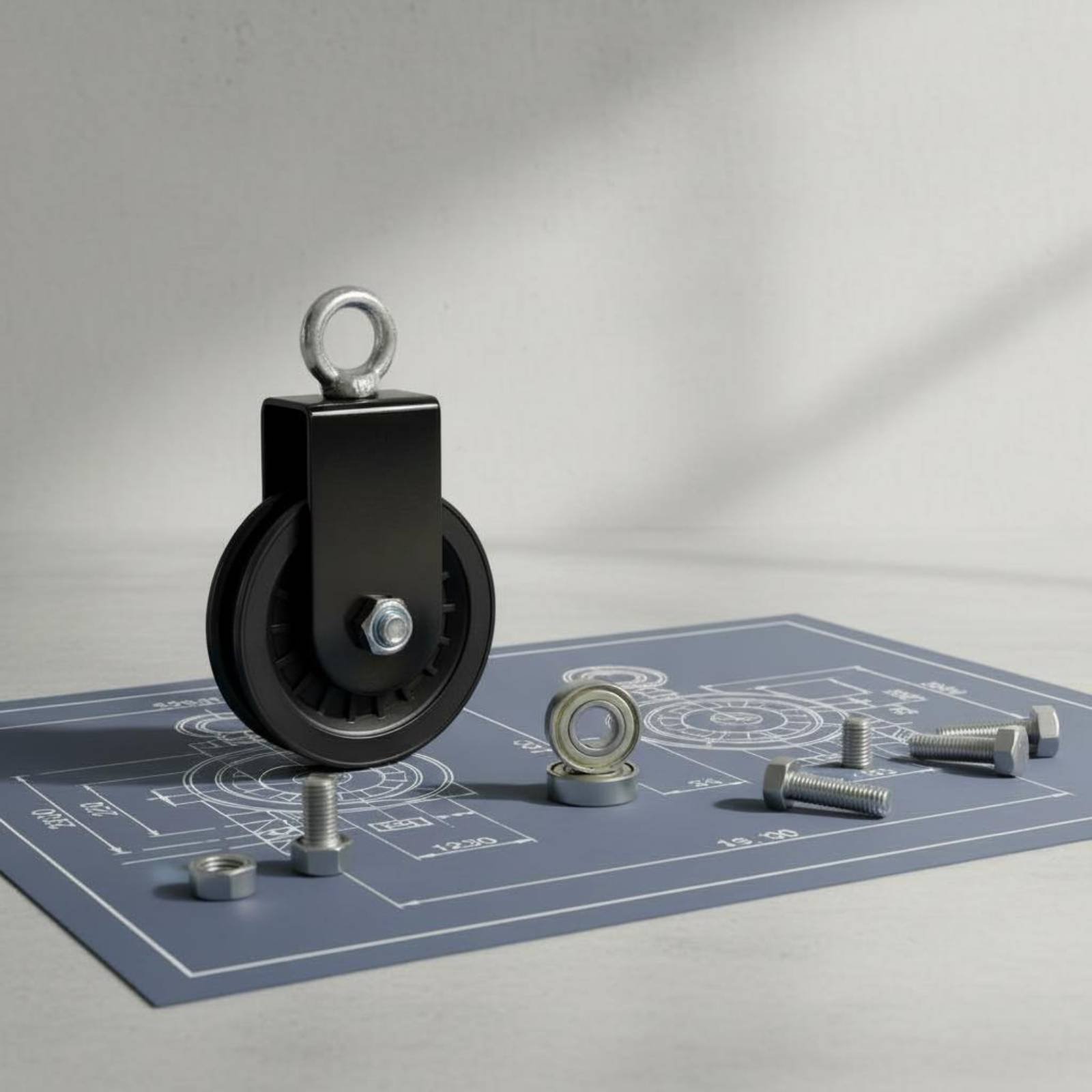 Soporte de polea DIY silencios - Cable Pulley System reseña y precio