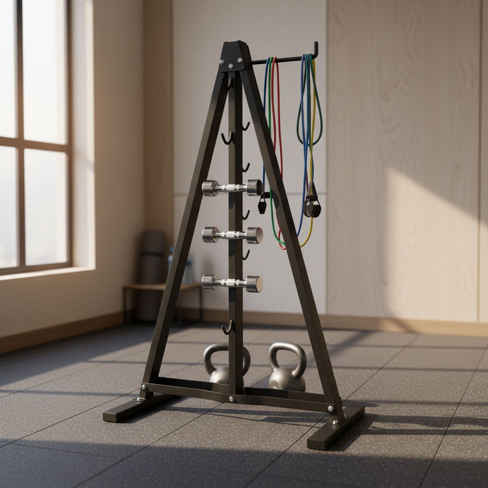 Organizador de Barra para Pole - Home Gym Furniture reseña y precio