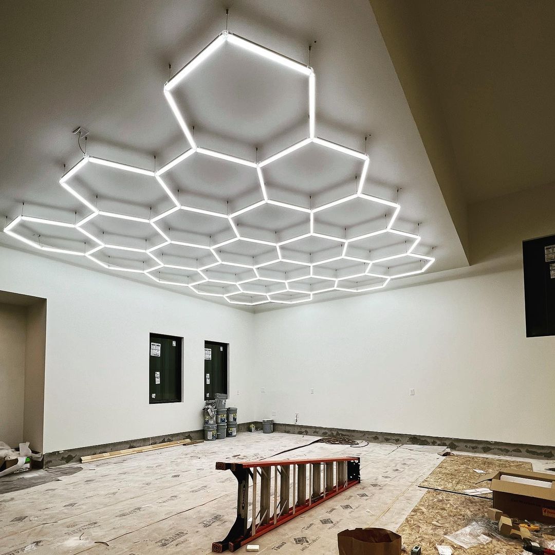 Venta caliente luz LED Hexagon - Home Gym Youtube reseña y precio