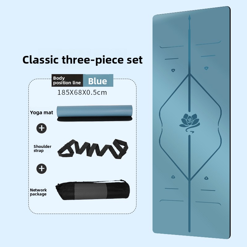 Alfombrilla de yoga de goma PU - Gymnastics Mat Thick reseña y precio