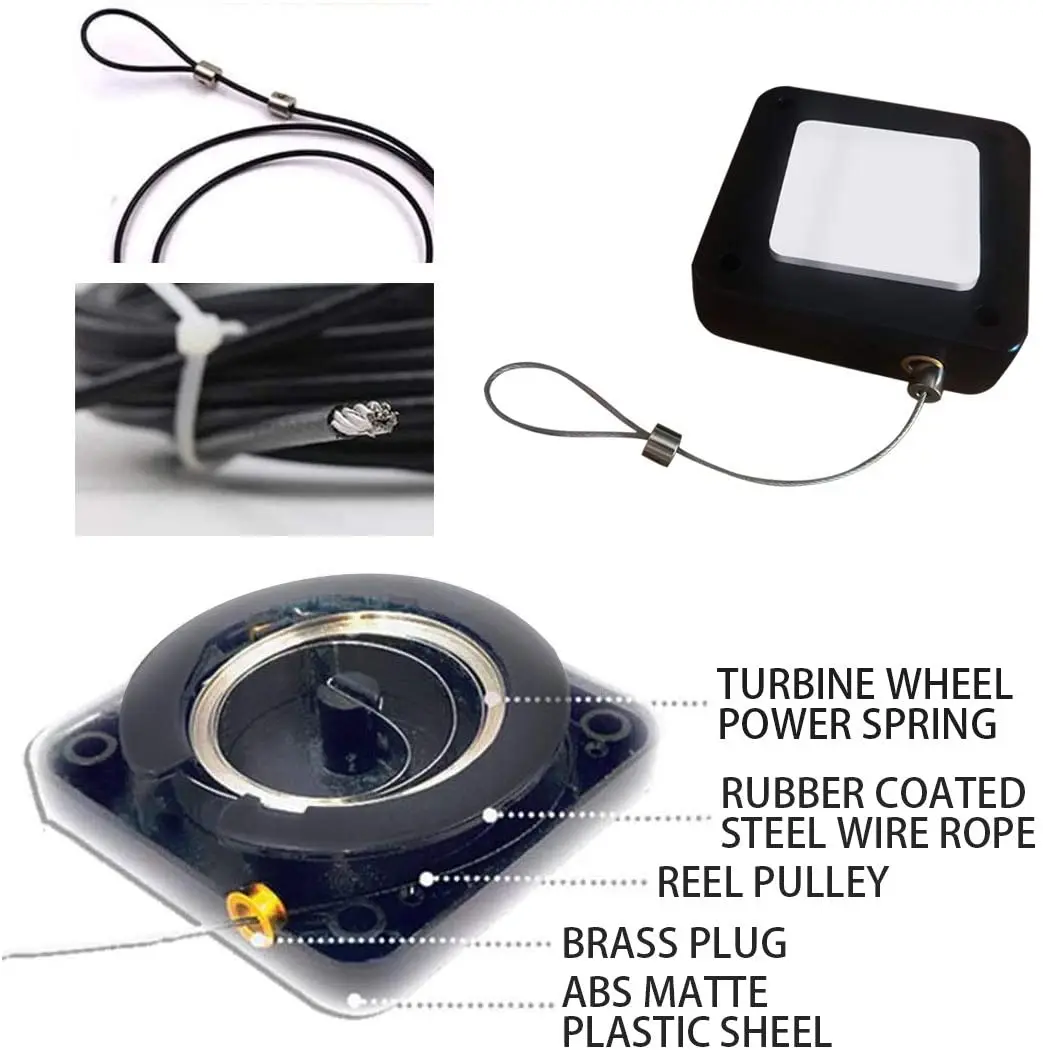Cierre de puerta automático, e - Cable Pulley System reseña y precio