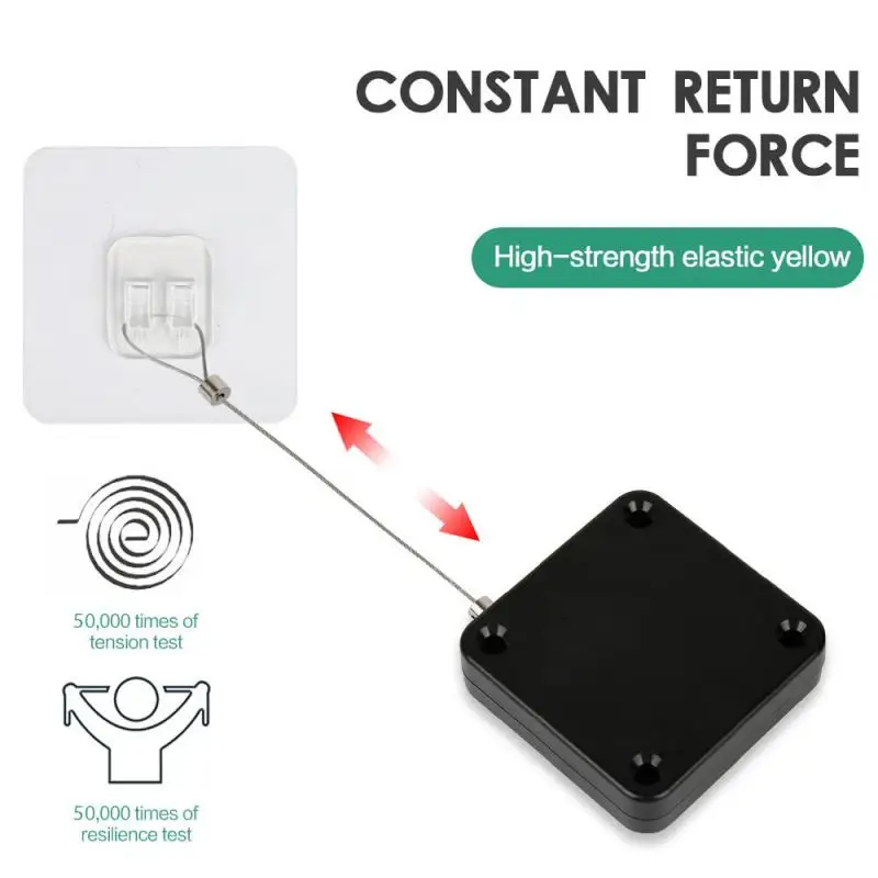 Cierre de puerta automático, e - Cable Pulley System reseña y precio
