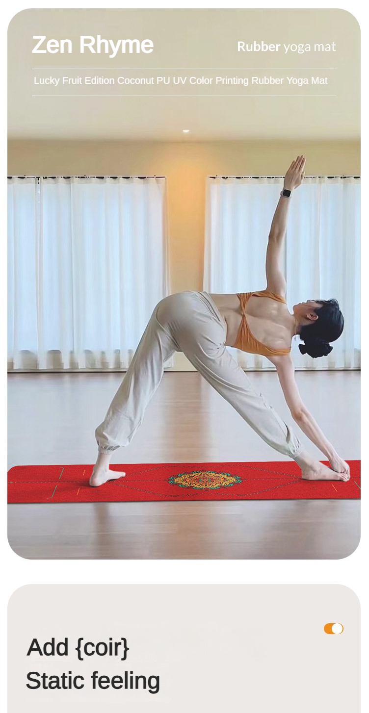 Esterilla de Yoga de goma Natu - Gymnastics Mat Thick reseña y precio