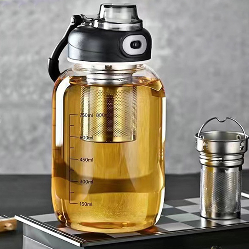 Botella de agua de vidrio gran - Kettler Home Gym reseña y precio