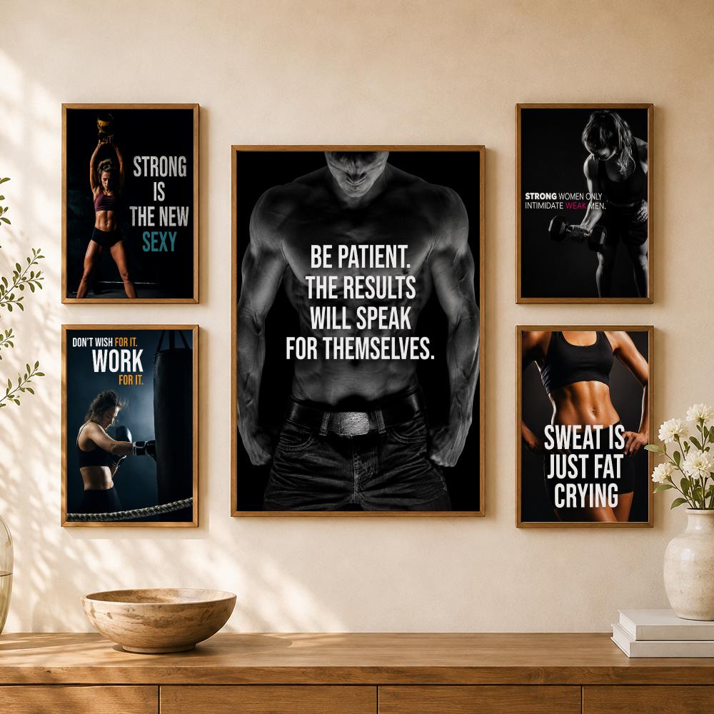 Póster con Frases Inspiradoras - Home Gym Quotes reseña y precio